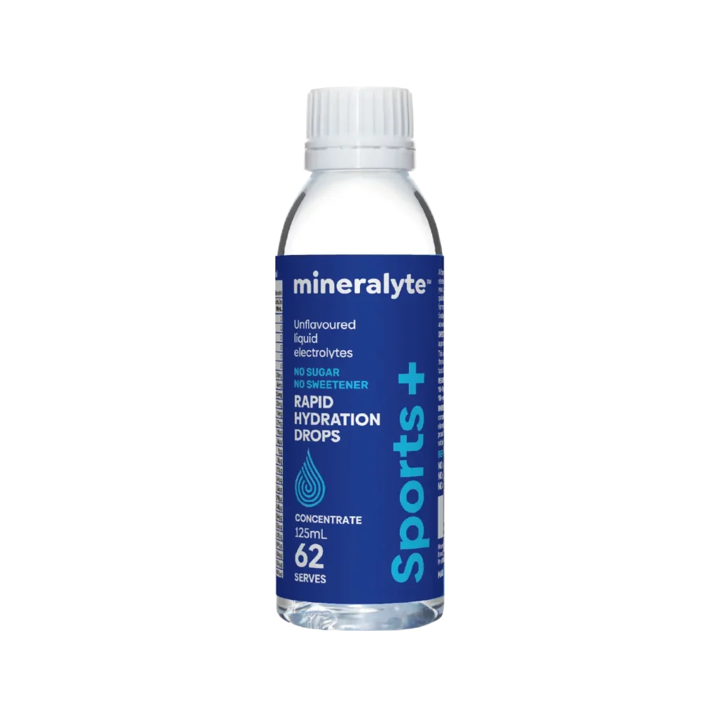 Sports+ Rapid Hydration Drops - Concentrate - 125mL Bottle