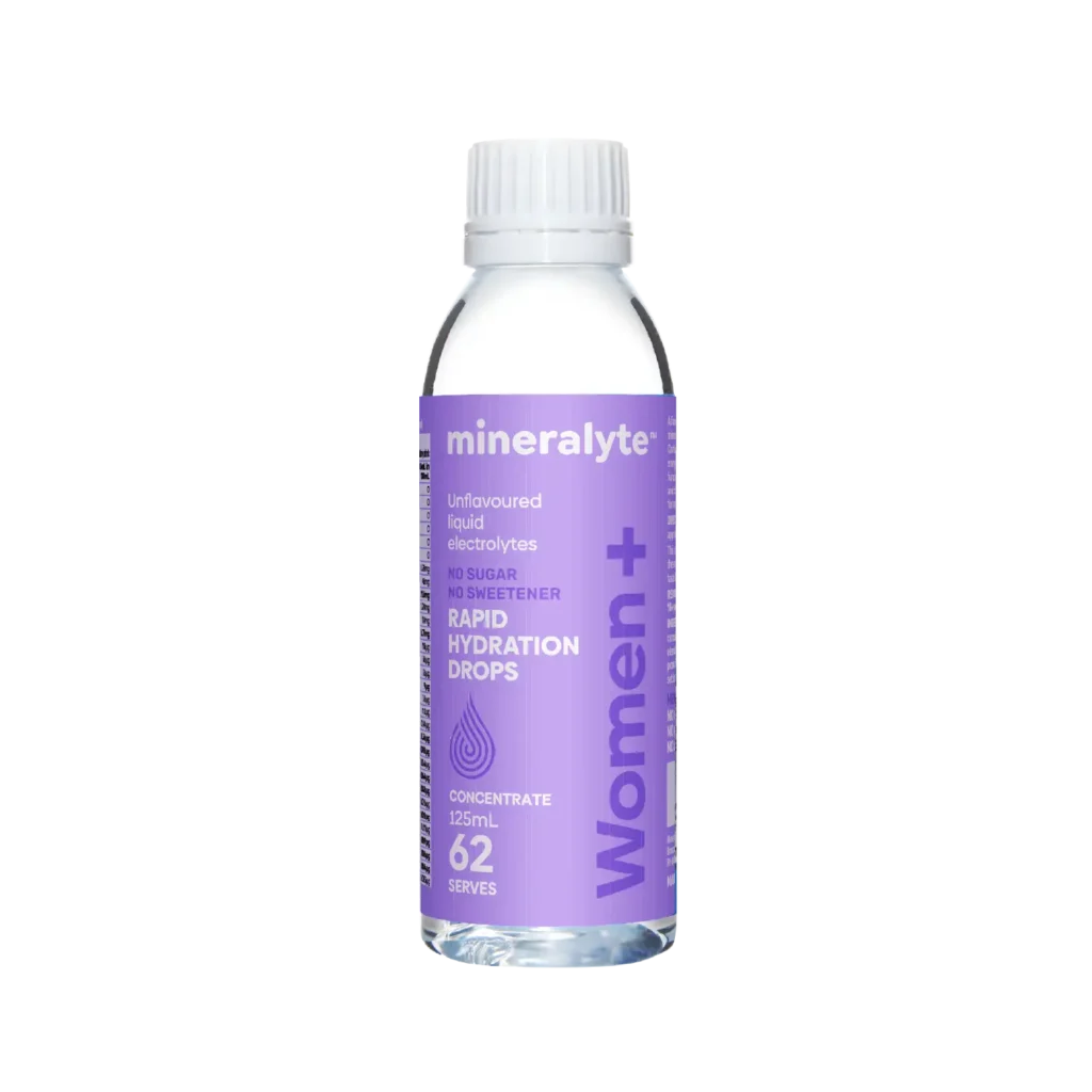 Women+ Rapid Hydration Drops - Concentrate - 125mL Bottle